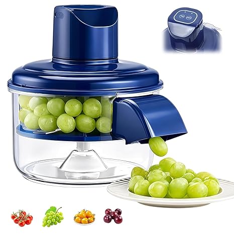 Automatic Fruit & Vegetable Peeler, Rechargeable Electric Peeler with 5 Blades